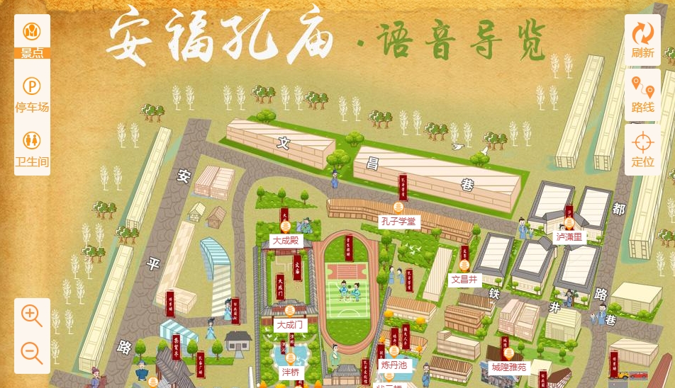 吴川手绘地图：智慧景区智能化服务的延伸
